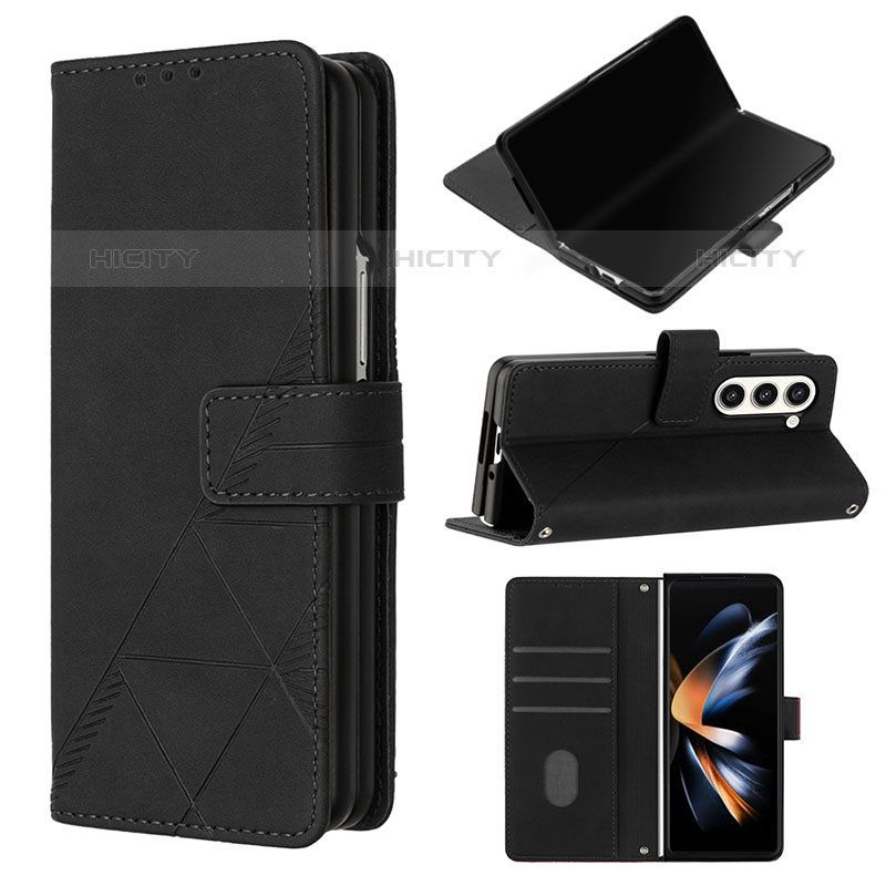 Funda de Cuero Cartera con Soporte Carcasa Y02B para Samsung Galaxy Z Fold5 5G