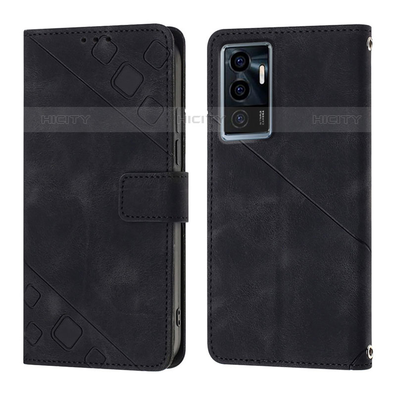 Funda de Cuero Cartera con Soporte Carcasa Y02B para Vivo V23e