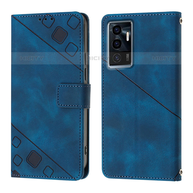 Funda de Cuero Cartera con Soporte Carcasa Y02B para Vivo V23e