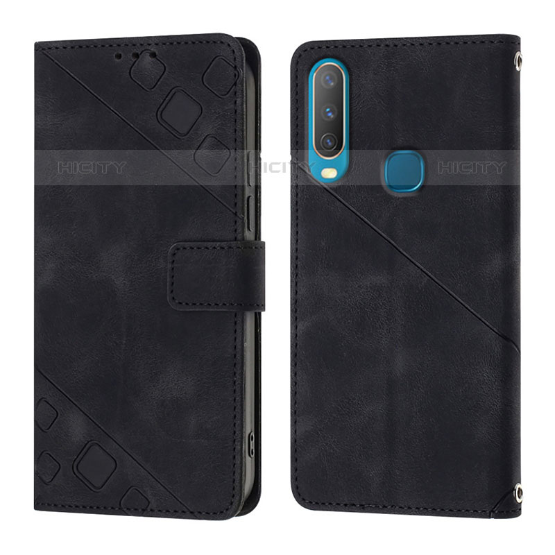 Funda de Cuero Cartera con Soporte Carcasa Y02B para Vivo Y11