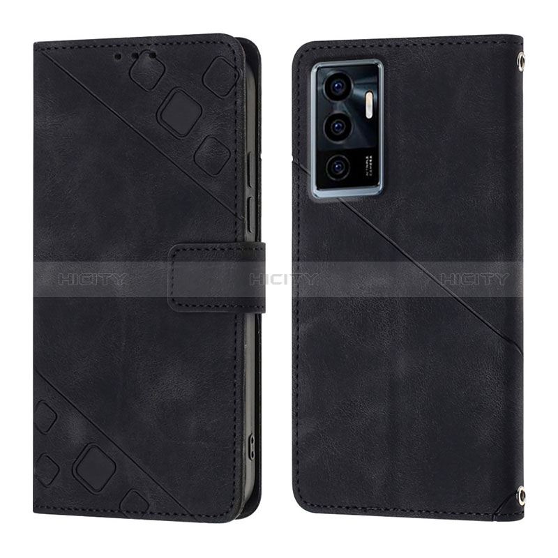 Funda de Cuero Cartera con Soporte Carcasa Y02B para Vivo Y75 4G