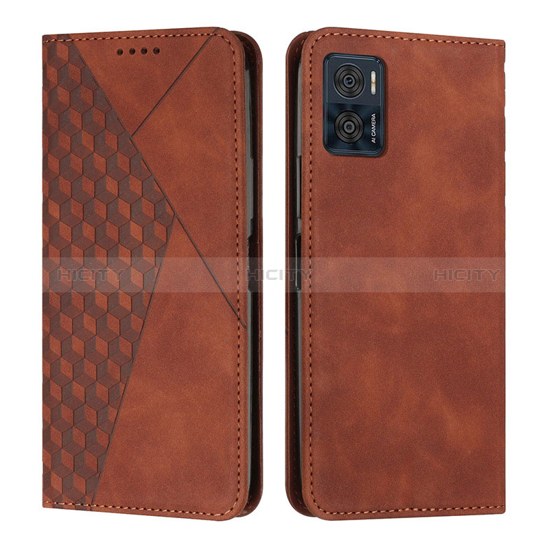 Funda de Cuero Cartera con Soporte Carcasa Y02X para Motorola Moto E22