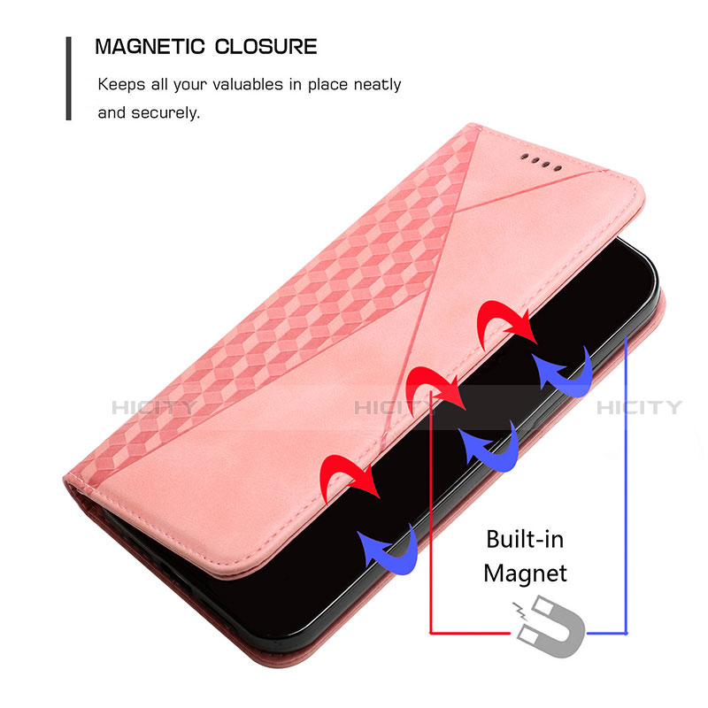 Funda de Cuero Cartera con Soporte Carcasa Y02X para Motorola Moto Edge 30 Pro 5G