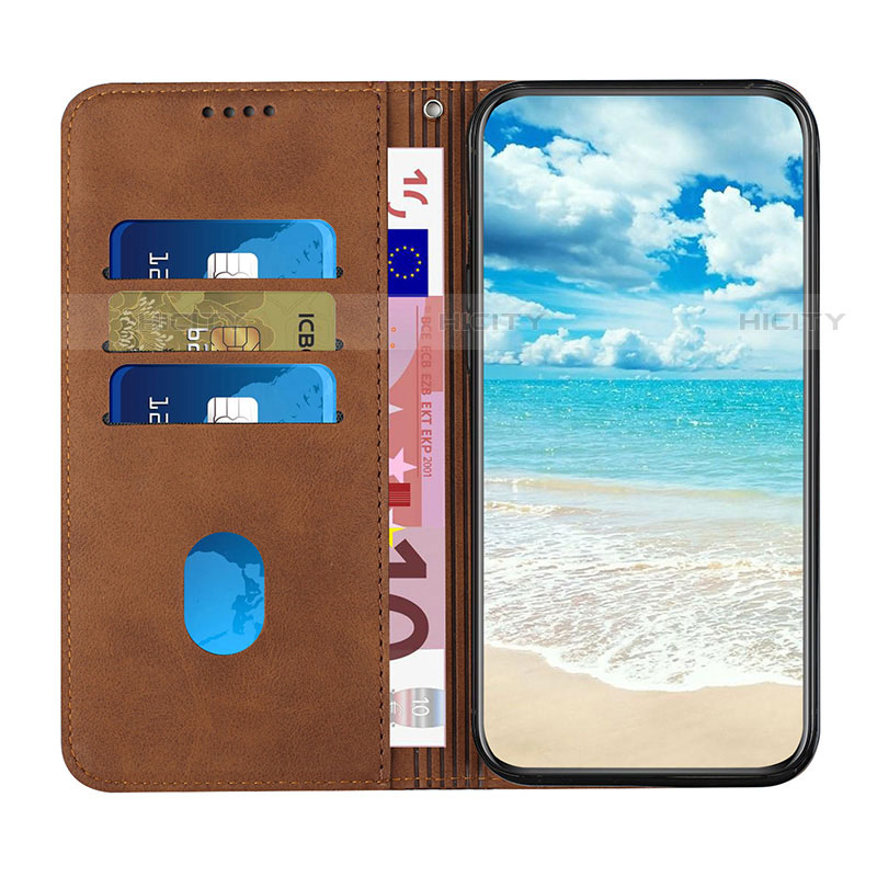 Funda de Cuero Cartera con Soporte Carcasa Y02X para Motorola Moto G Play (2023)