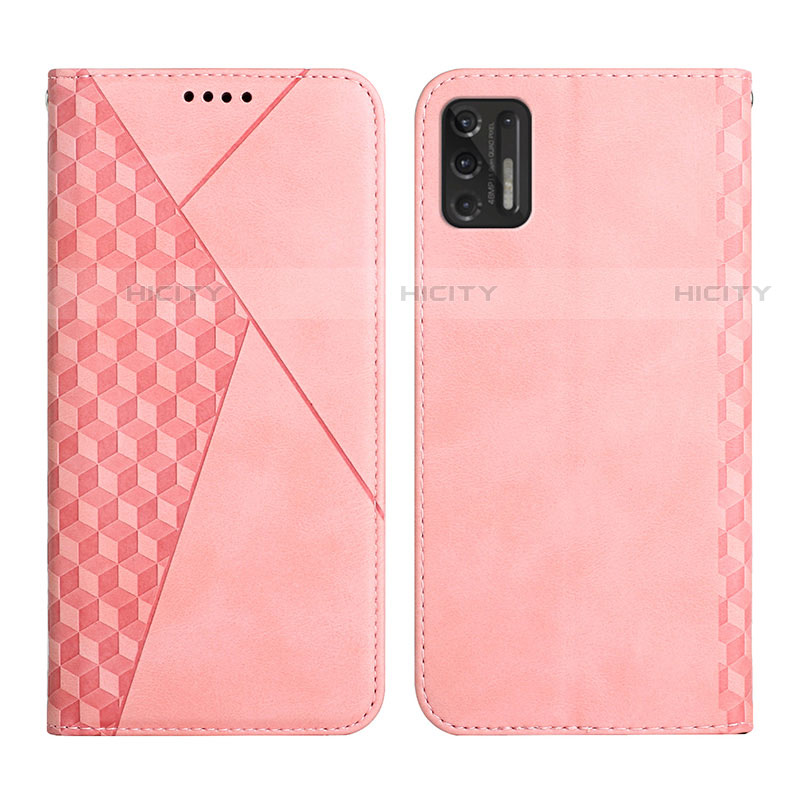 Funda de Cuero Cartera con Soporte Carcasa Y02X para Motorola Moto G Stylus (2021) Oro Rosa