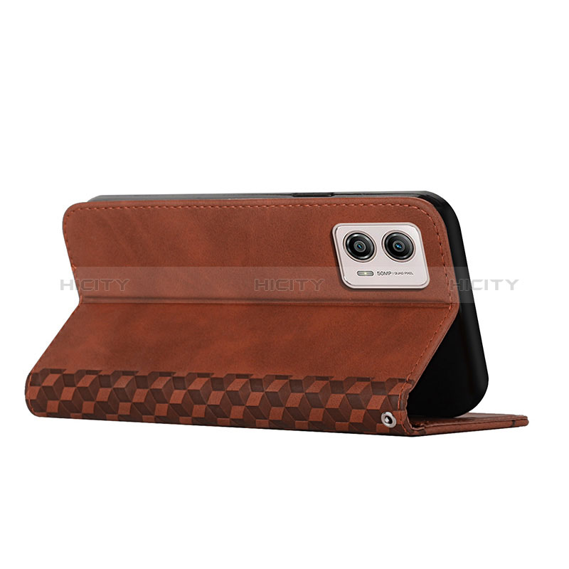 Funda de Cuero Cartera con Soporte Carcasa Y02X para Motorola Moto G53 5G