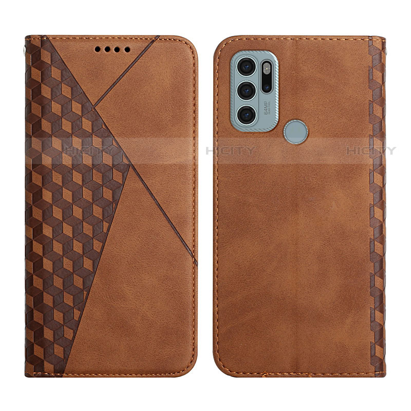 Funda de Cuero Cartera con Soporte Carcasa Y02X para Motorola Moto G60s