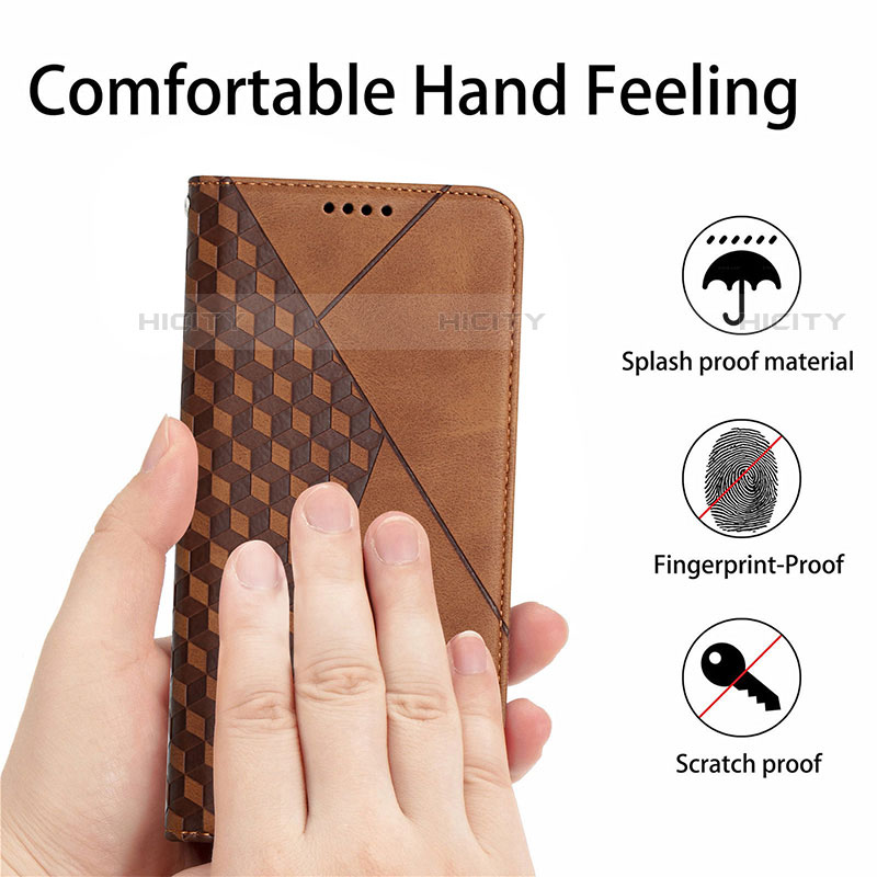 Funda de Cuero Cartera con Soporte Carcasa Y02X para Motorola Moto G71 5G