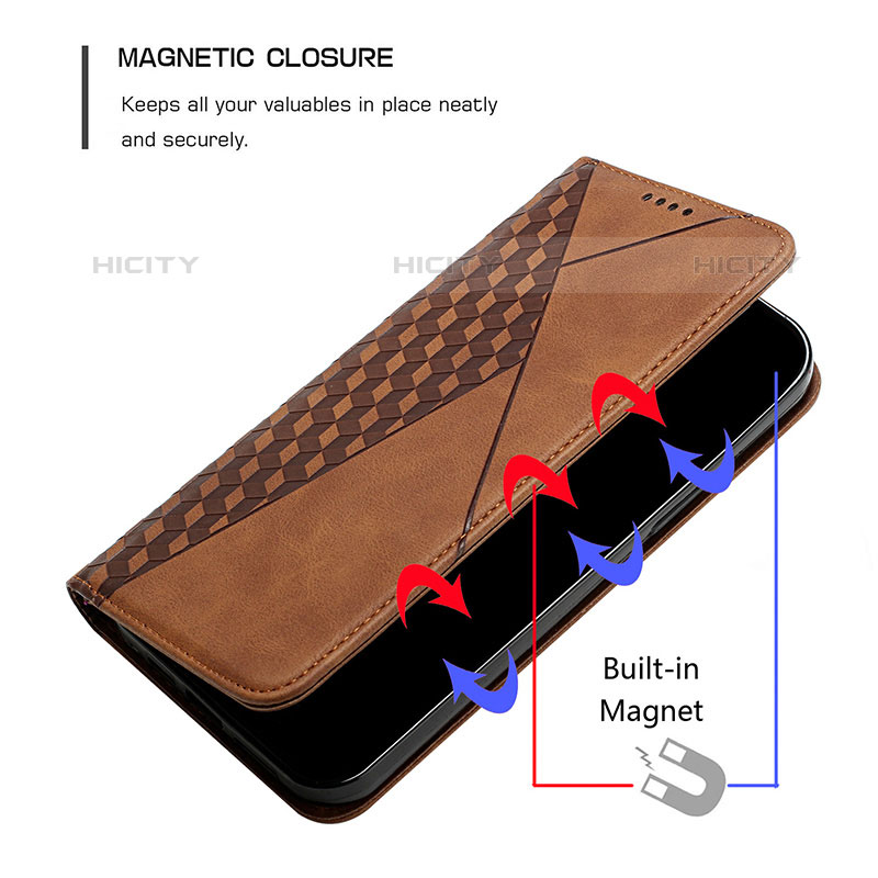 Funda de Cuero Cartera con Soporte Carcasa Y02X para OnePlus Nord N200 5G