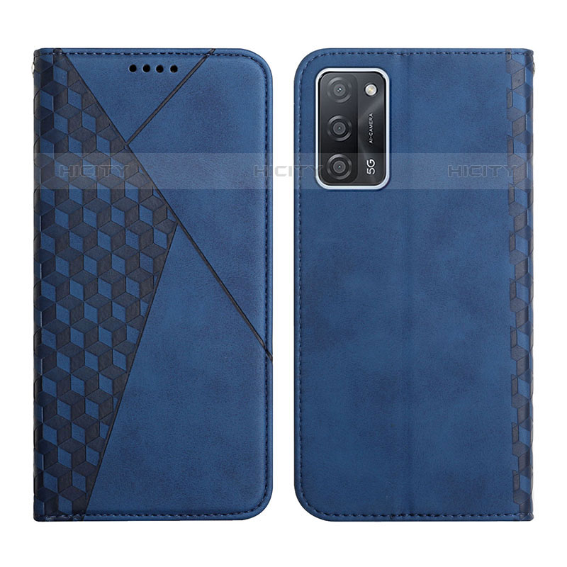 Funda de Cuero Cartera con Soporte Carcasa Y02X para Oppo A53s 5G