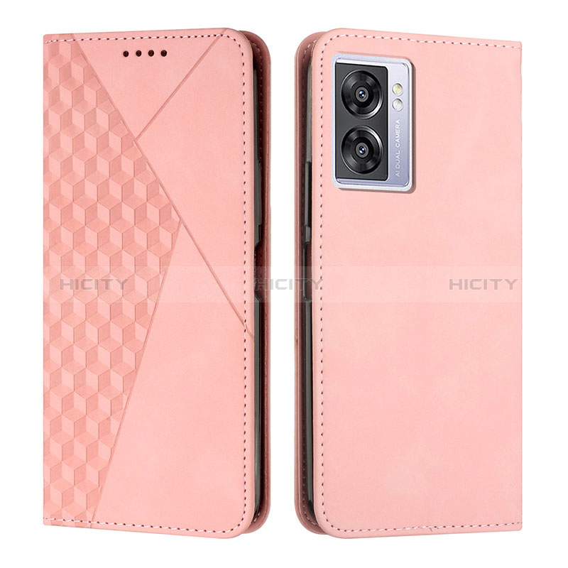 Funda de Cuero Cartera con Soporte Carcasa Y02X para Oppo A56S 5G