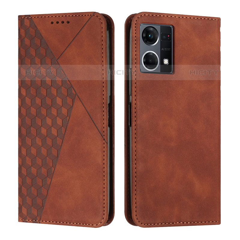 Funda de Cuero Cartera con Soporte Carcasa Y02X para Oppo F21 Pro 4G