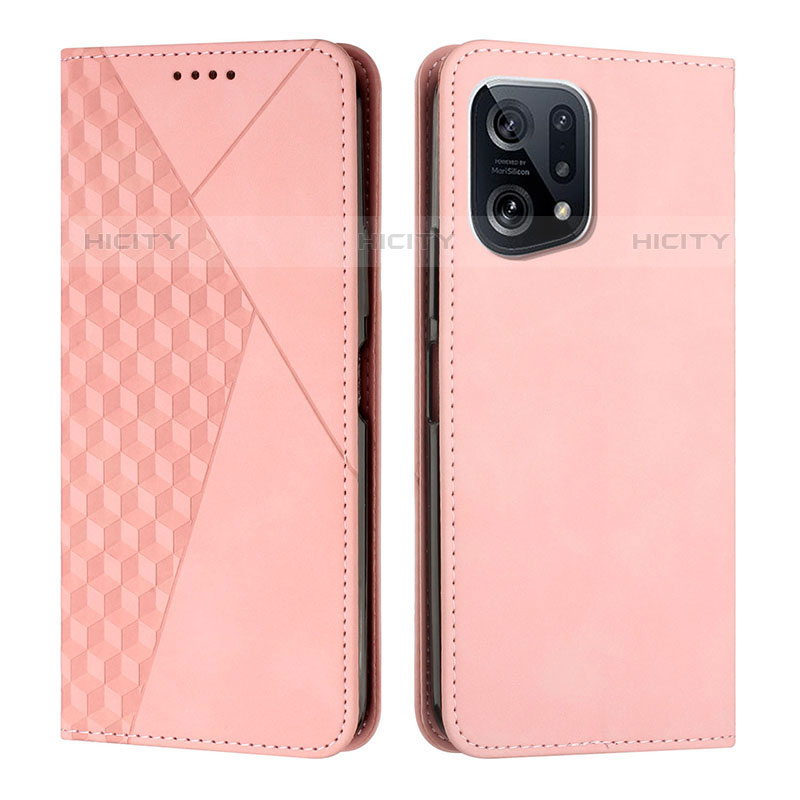 Funda de Cuero Cartera con Soporte Carcasa Y02X para Oppo Find X5 Pro 5G