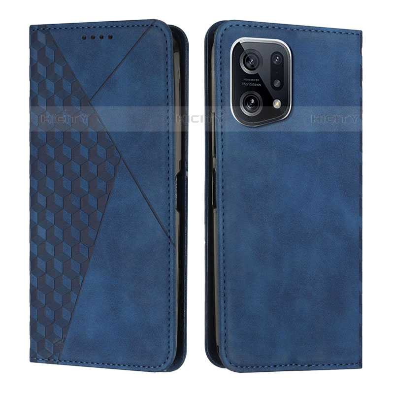 Funda de Cuero Cartera con Soporte Carcasa Y02X para Oppo Find X5 Pro 5G