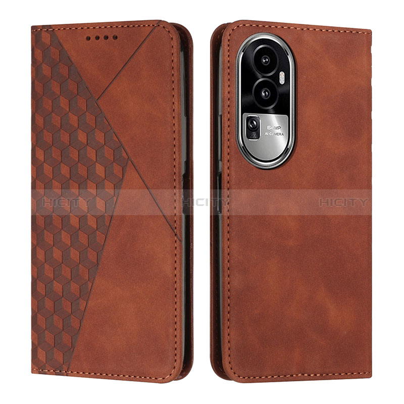 Funda de Cuero Cartera con Soporte Carcasa Y02X para Oppo Reno10 Pro+ Plus 5G