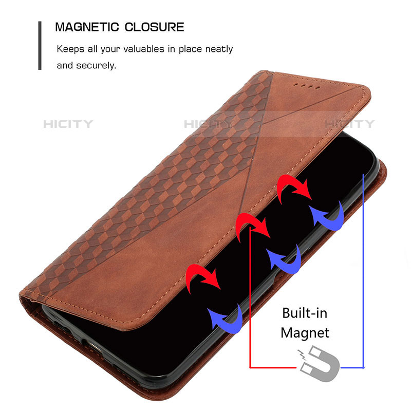 Funda de Cuero Cartera con Soporte Carcasa Y02X para Oppo Reno7 4G