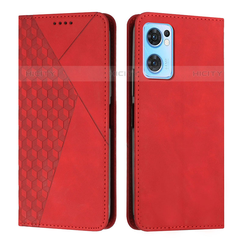 Funda de Cuero Cartera con Soporte Carcasa Y02X para Oppo Reno7 5G