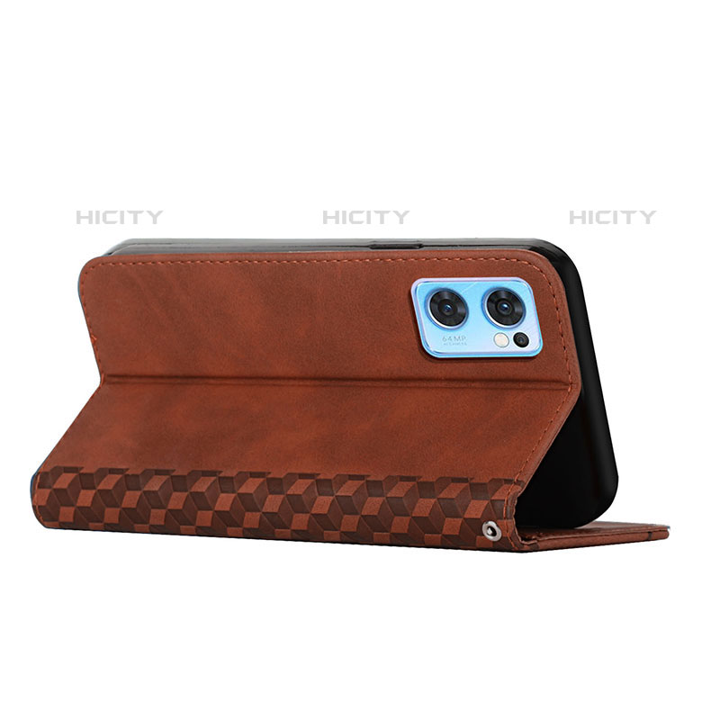 Funda de Cuero Cartera con Soporte Carcasa Y02X para Oppo Reno7 5G