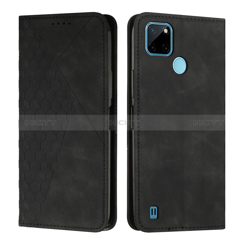 Funda de Cuero Cartera con Soporte Carcasa Y02X para Realme C21Y