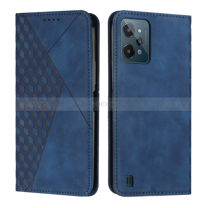 Funda de Cuero Cartera con Soporte Carcasa Y02X para Realme C31