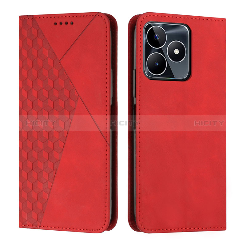 Funda de Cuero Cartera con Soporte Carcasa Y02X para Realme C51