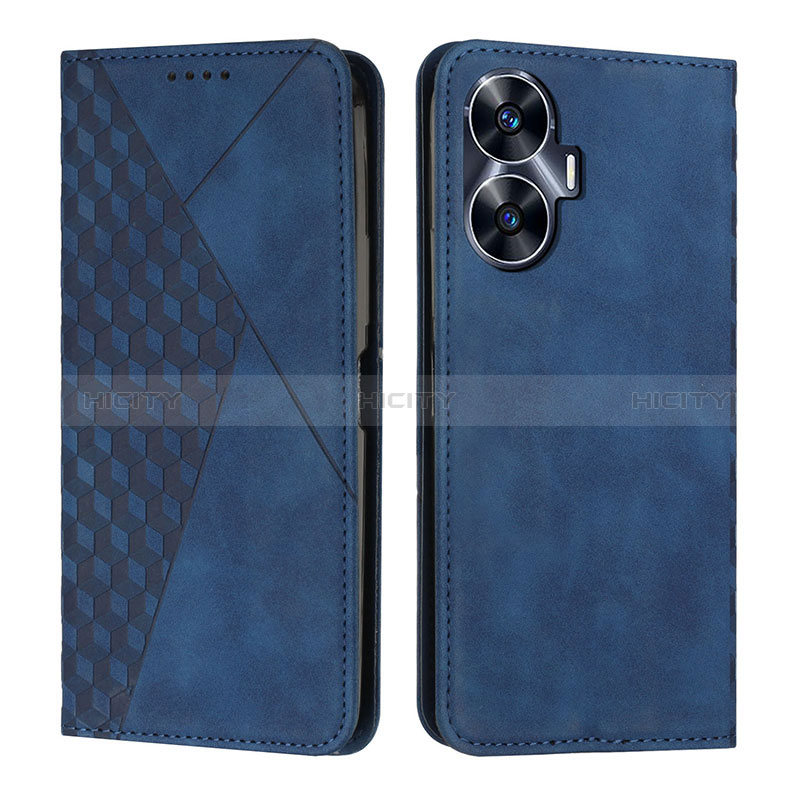 Funda de Cuero Cartera con Soporte Carcasa Y02X para Realme C55