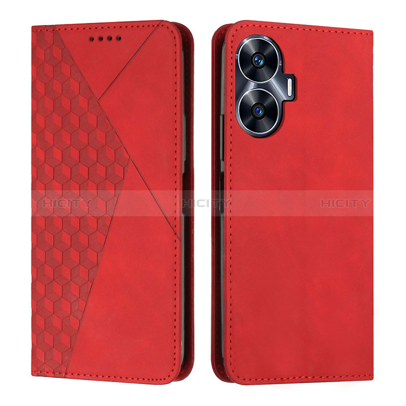 Funda de Cuero Cartera con Soporte Carcasa Y02X para Realme C55