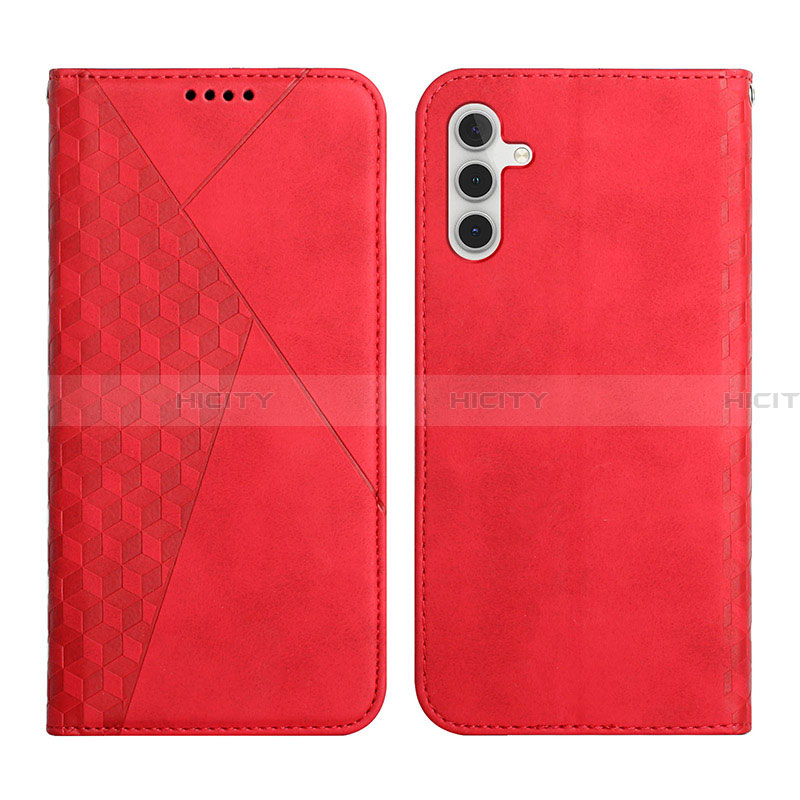 Funda de Cuero Cartera con Soporte Carcasa Y02X para Samsung Galaxy A13 5G Rojo