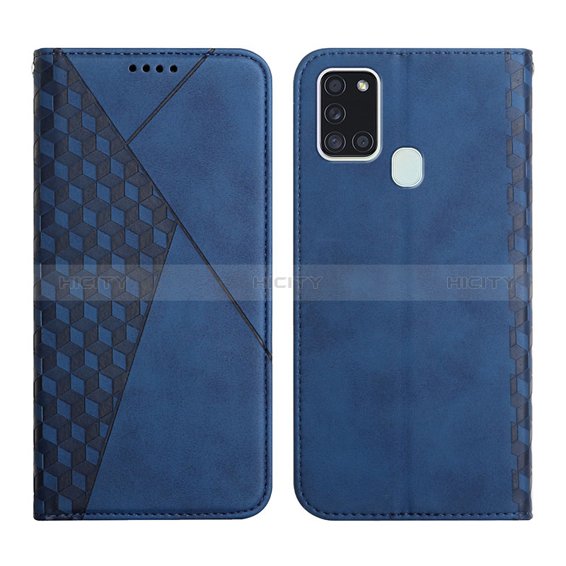 Funda de Cuero Cartera con Soporte Carcasa Y02X para Samsung Galaxy A21s