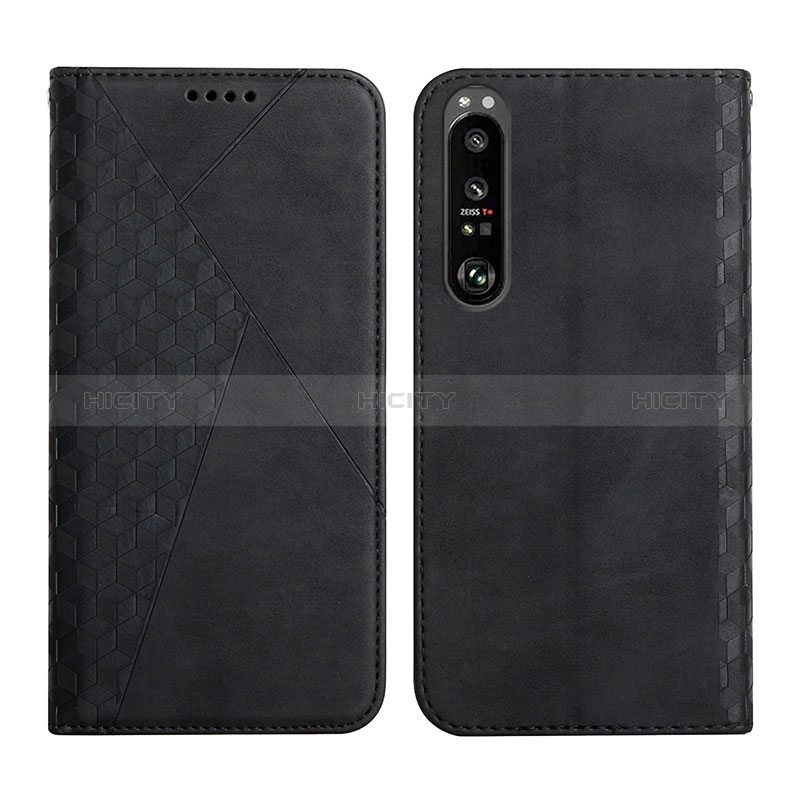 Funda de Cuero Cartera con Soporte Carcasa Y02X para Sony Xperia 1 III