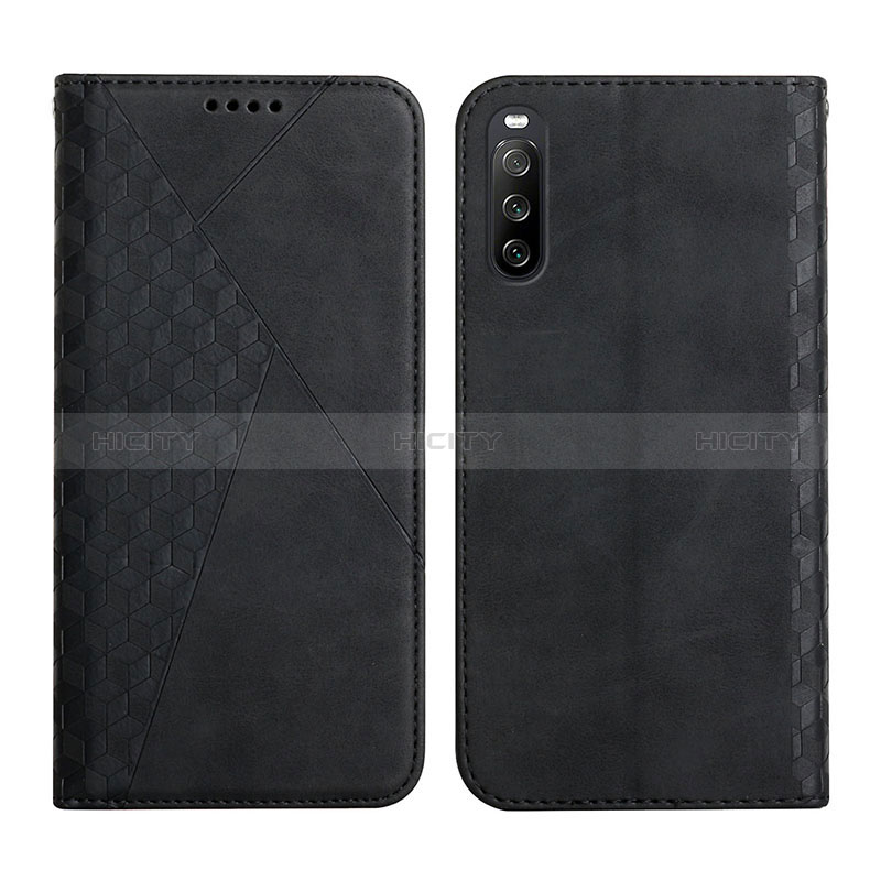 Funda de Cuero Cartera con Soporte Carcasa Y02X para Sony Xperia 10 III