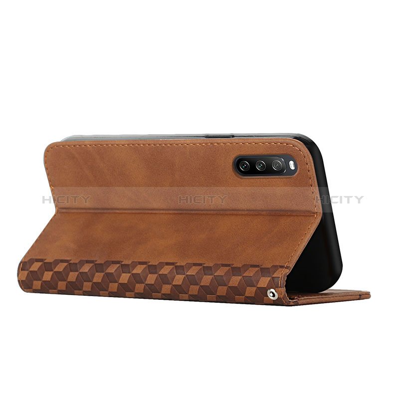 Funda de Cuero Cartera con Soporte Carcasa Y02X para Sony Xperia 10 III