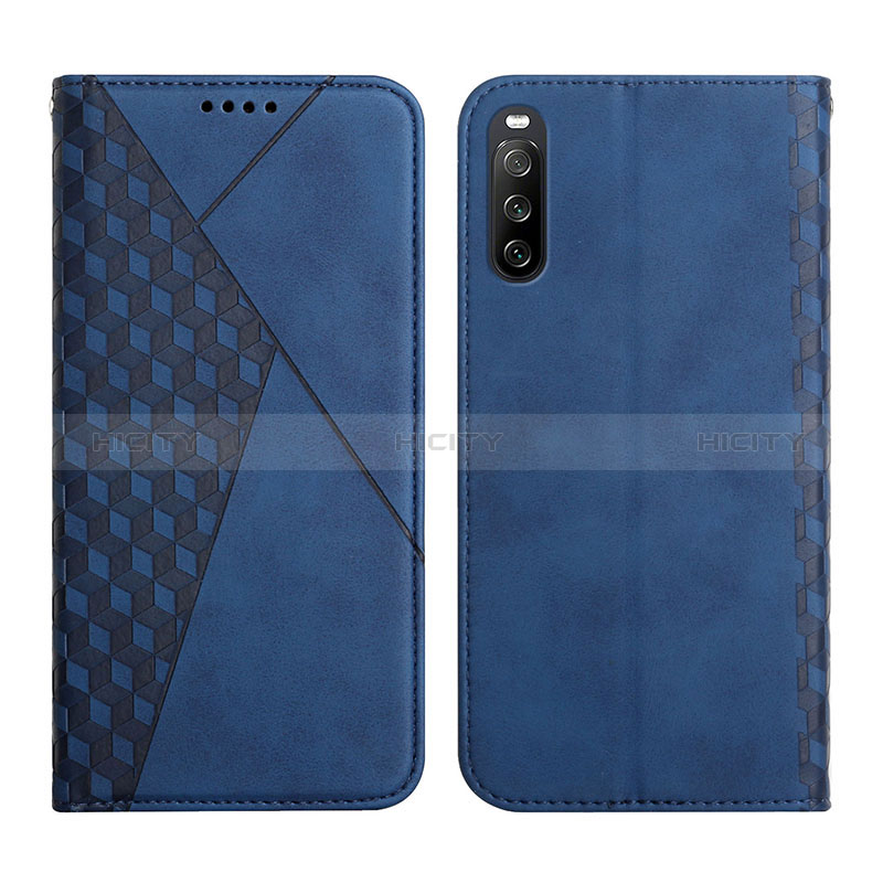 Funda de Cuero Cartera con Soporte Carcasa Y02X para Sony Xperia 10 III Lite