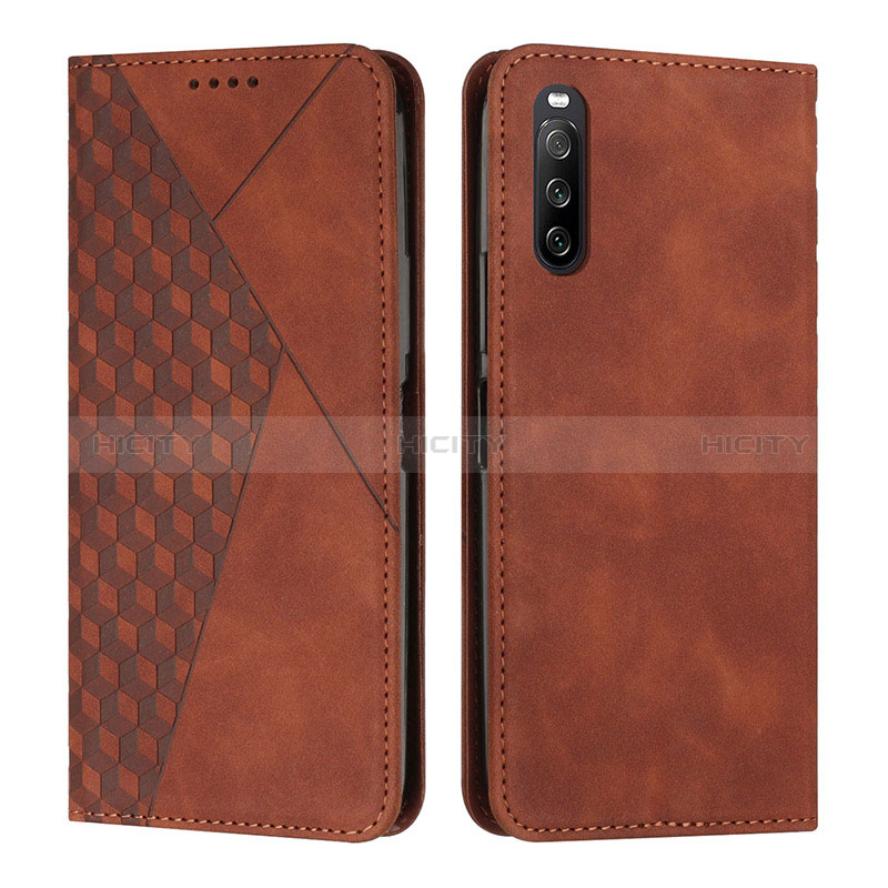 Funda de Cuero Cartera con Soporte Carcasa Y02X para Sony Xperia 10 IV