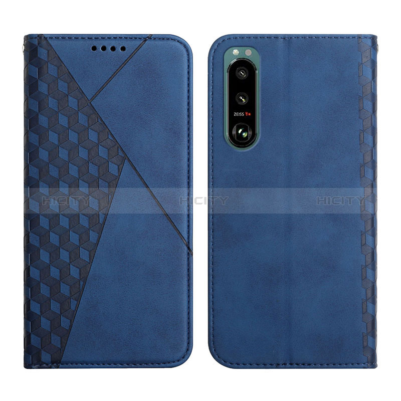 Funda de Cuero Cartera con Soporte Carcasa Y02X para Sony Xperia 5 III