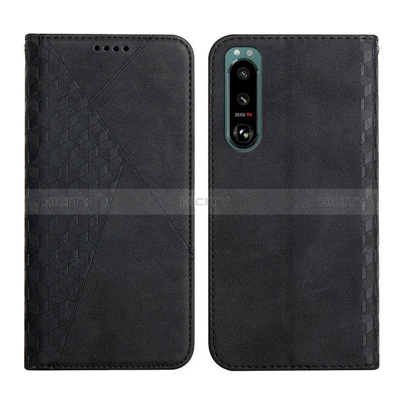 Funda de Cuero Cartera con Soporte Carcasa Y02X para Sony Xperia 5 III SO-53B