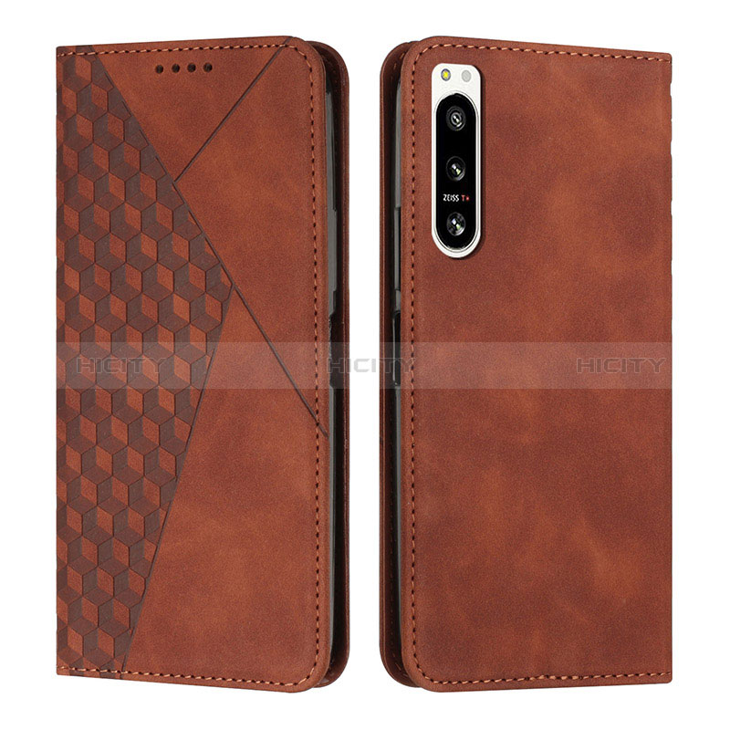 Funda de Cuero Cartera con Soporte Carcasa Y02X para Sony Xperia 5 IV