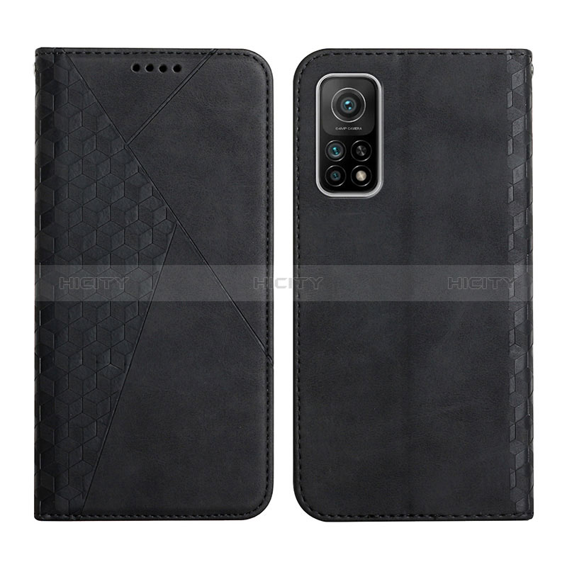 Funda de Cuero Cartera con Soporte Carcasa Y02X para Xiaomi Mi 10T Pro 5G Negro