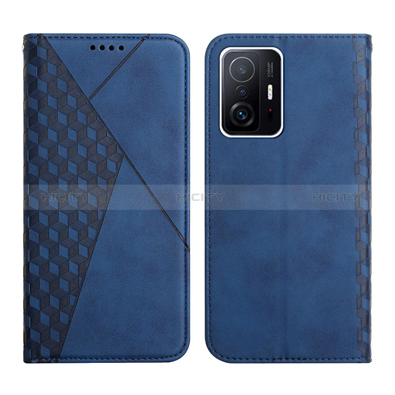 Funda de Cuero Cartera con Soporte Carcasa Y02X para Xiaomi Mi 11T 5G Azul