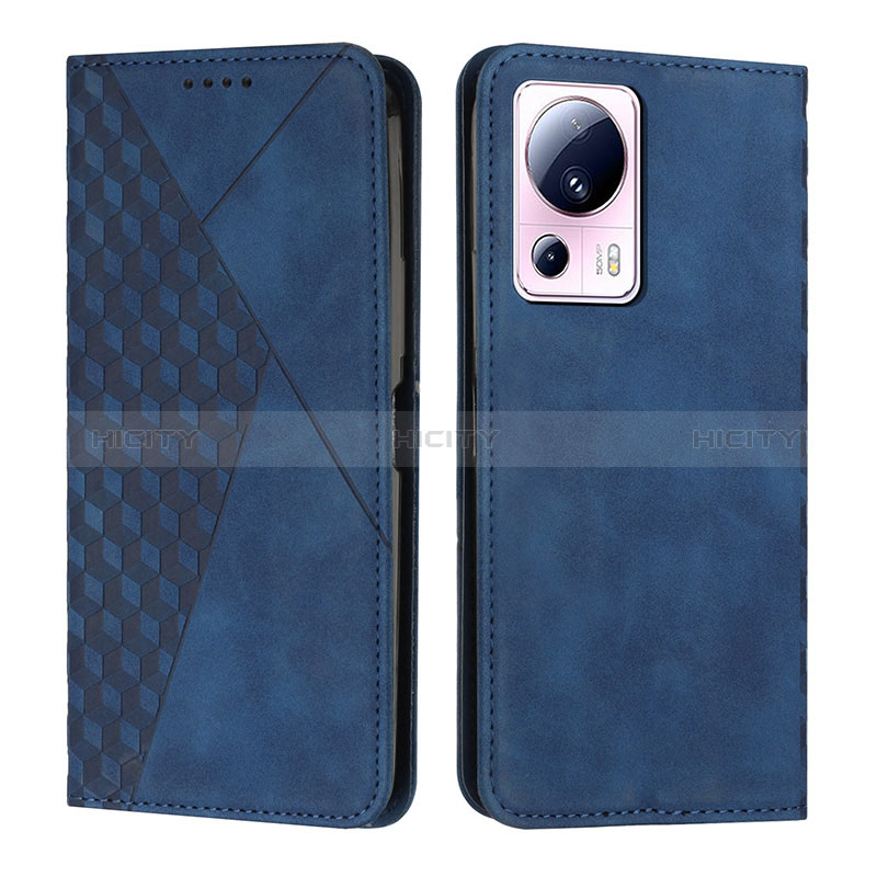 Funda de Cuero Cartera con Soporte Carcasa Y02X para Xiaomi Mi 12 Lite NE 5G Azul