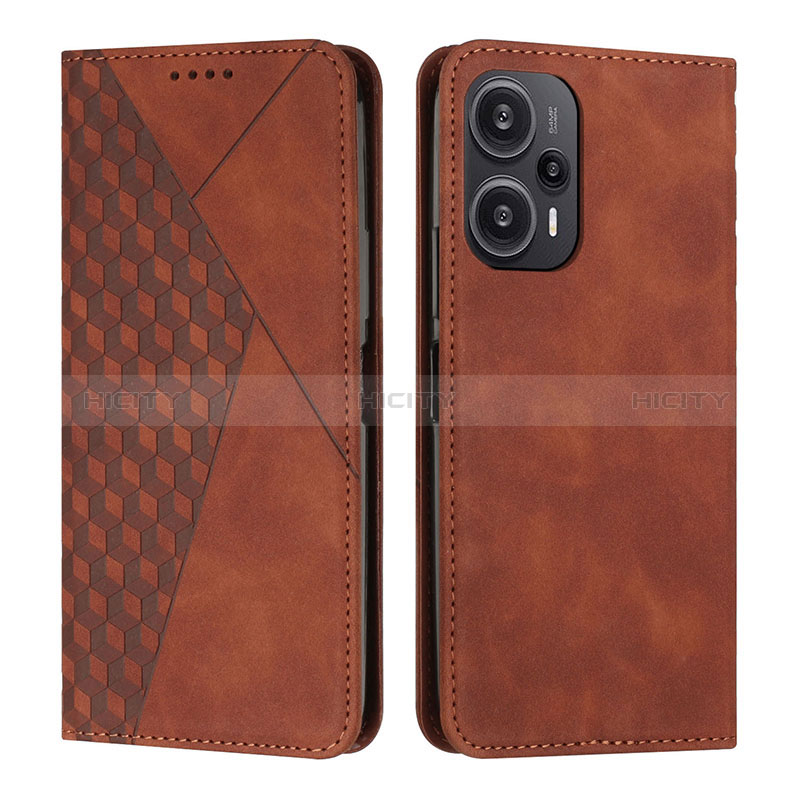 Funda de Cuero Cartera con Soporte Carcasa Y02X para Xiaomi Poco F5 5G