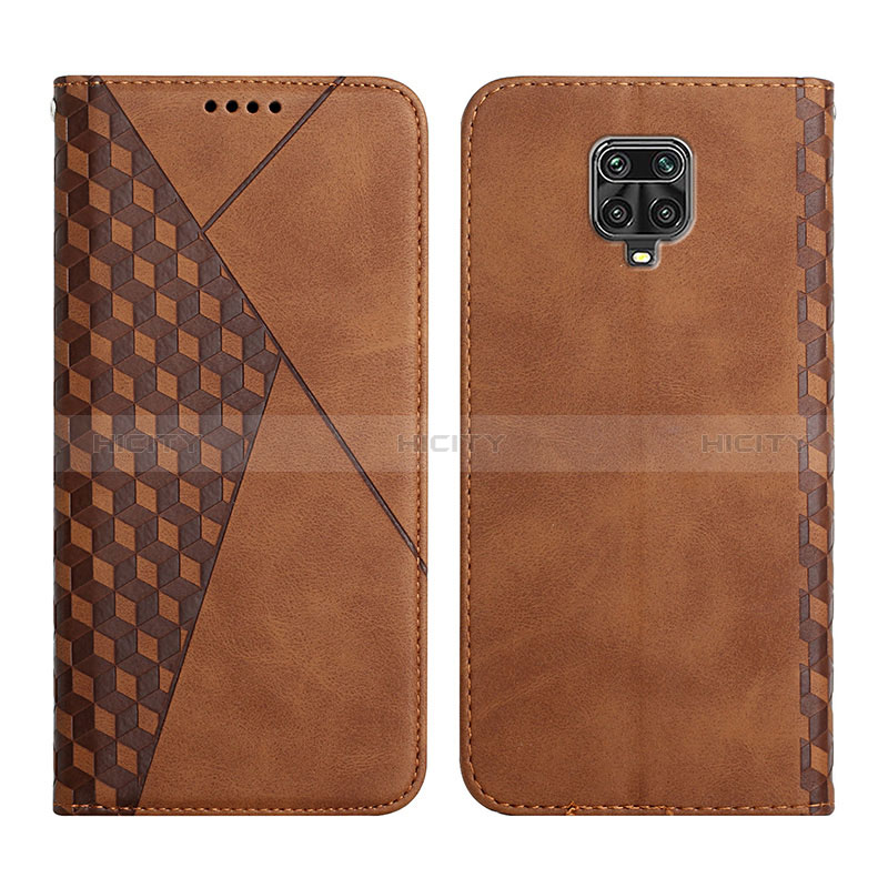 Funda de Cuero Cartera con Soporte Carcasa Y02X para Xiaomi Poco M2 Pro Marron