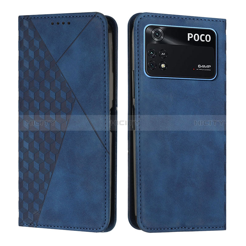 Funda de Cuero Cartera con Soporte Carcasa Y02X para Xiaomi Poco M4 Pro 4G