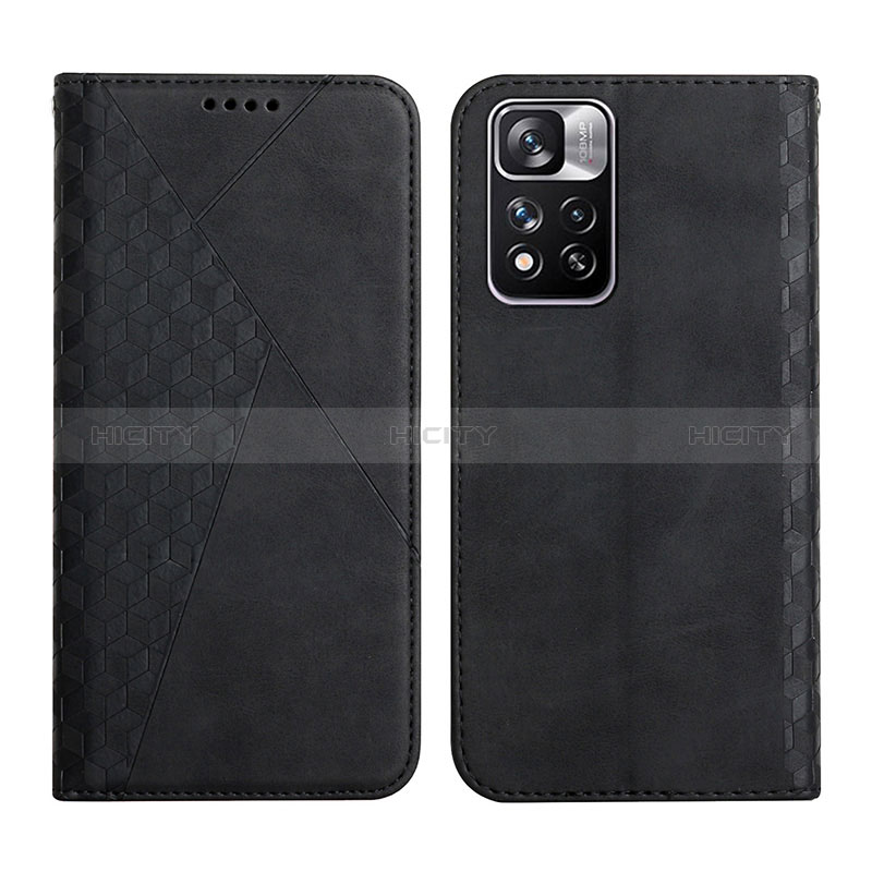 Funda de Cuero Cartera con Soporte Carcasa Y02X para Xiaomi Poco X4 NFC Negro