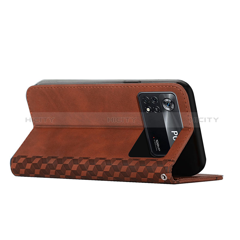 Funda de Cuero Cartera con Soporte Carcasa Y02X para Xiaomi Poco X4 Pro 5G