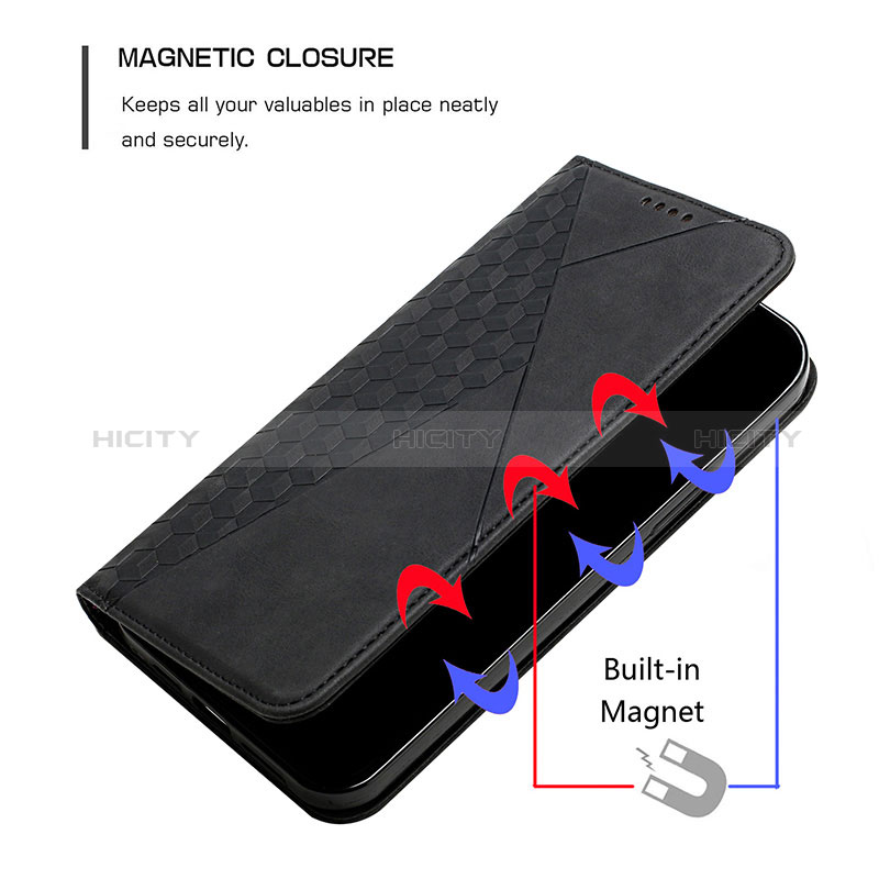 Funda de Cuero Cartera con Soporte Carcasa Y02X para Xiaomi Redmi 9 Activ