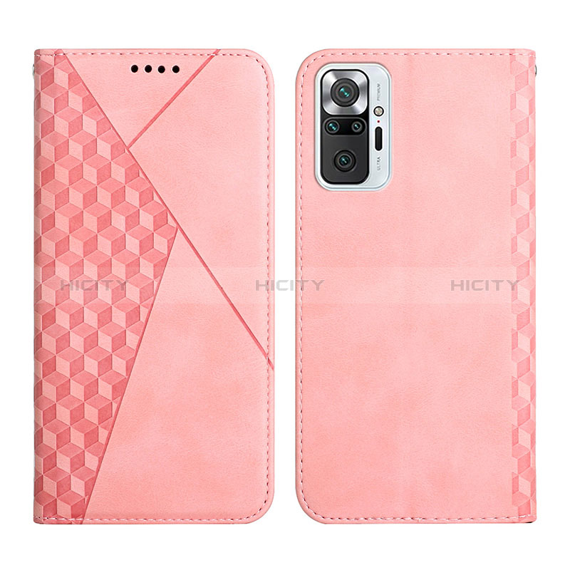 Funda de Cuero Cartera con Soporte Carcasa Y02X para Xiaomi Redmi Note 10 Pro 4G Oro Rosa