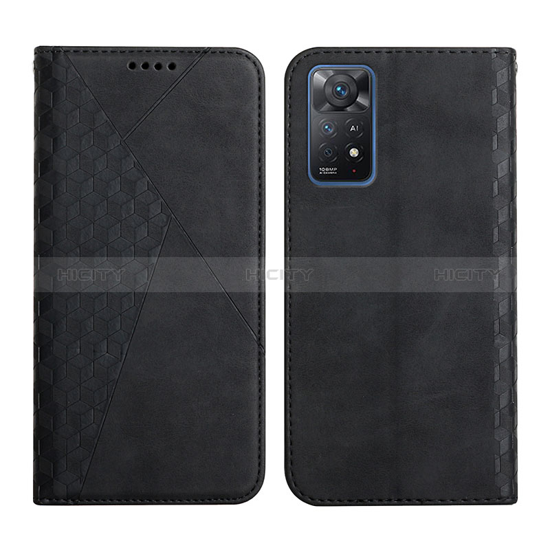 Funda de Cuero Cartera con Soporte Carcasa Y02X para Xiaomi Redmi Note 11 Pro 4G Negro