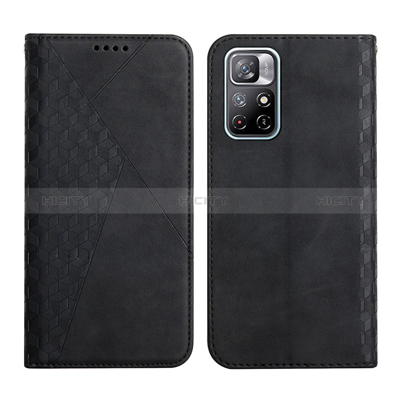 Funda de Cuero Cartera con Soporte Carcasa Y02X para Xiaomi Redmi Note 11T 5G Negro