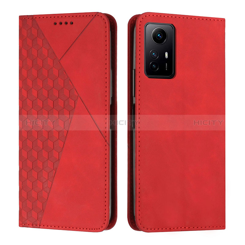 Funda de Cuero Cartera con Soporte Carcasa Y02X para Xiaomi Redmi Note 12S Rojo